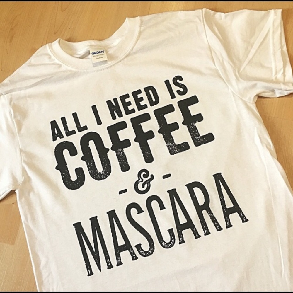COFFEE & MASCARA Graphic Tees